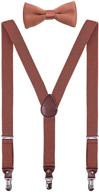 👔 pzle suspenders for weddings: adjustable and stylish inches logo