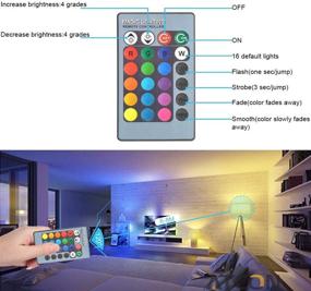 img 3 attached to 🌈 Enhanced Aifulo Dimmable Ambiance Lighting with Adjustable Colors