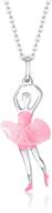 unicornj childrens sterling ballerina necklace logo