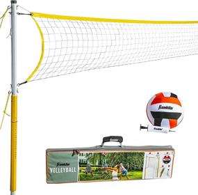 img 4 attached to Franklin Sports Family Volleyball Set