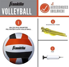 img 3 attached to Franklin Sports Family Volleyball Set