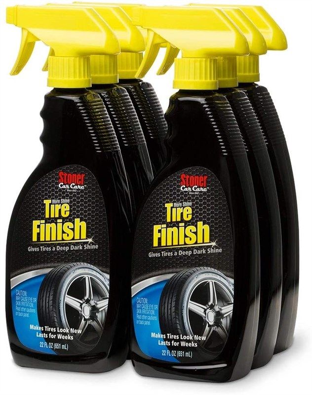 HydroSilex Car Tire Shine Gel and Conditioner. SIO2 & Black Dye Infused, No  Sling Formula. Enhances Tires Color & Finish, Leaves Your Tires Looking