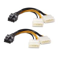 💡 кабели cable matters 2-pack 8-pin pcie к molex (2x) питание кабель 4 дюйма: эффективное и надежное решение для питания логотип