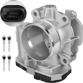 img 4 attached to ECCPP Throttle Body Assembly: Compatible with Chevy Equinox, Malibu, and Saturn Aura (2.4L) - 2010-2012