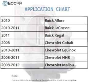 img 3 attached to ECCPP Throttle Body Assembly: Compatible with Chevy Equinox, Malibu, and Saturn Aura (2.4L) - 2010-2012