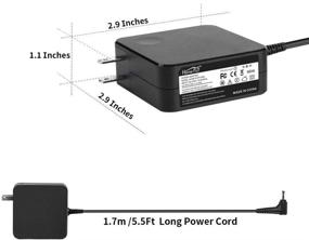 img 2 attached to 🔌 65W Laptop Charger Adapter Power Supply for Lenovo IdeaPad 110 310 510 510s 710 710s Yoga 710 11 14 15, Flex 4 5 6 (65W)