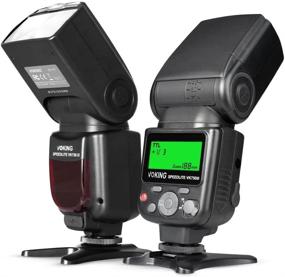 img 3 attached to 📸 Вспышка Voking VK750III с дистанционным TTL режимом и LCD дисплеем для камер Canon DSLR EOS Rebel 4000D 5DS 5DSR 5S Mark IV 5D Mark III 6D 6D Mark II 7D 70D 77D 80D