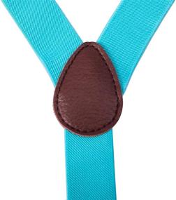 img 3 attached to PZLE Suspenders: Versatile and Adjustable Wedding Men's Accessories for Ties, Cummerbunds & Pocket Squares