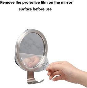 img 1 attached to 🪞 Fog-Free MGLIMZ Shower Mirror with Razor Hook and Powerful Lock Suction – Effortlessly Clear Reflections for Your Bathroom Routine