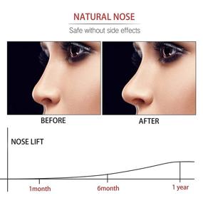 img 3 attached to 👃 Lenlorry Nose Shaper Lifter Clip: Silicone Safety Corrector for Wide Crooked Nose Enhancement - Women Men, Girls & Ladies