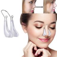 👃 lenlorry nose shaper lifter clip: silicone safety corrector for wide crooked nose enhancement - women men, girls & ladies logo