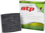 🌬️ enhance cabin air quality with atp ra-31 carbon activated premium cabin air filter logo