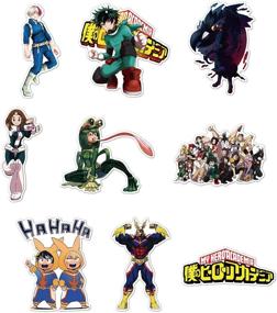 img 3 attached to 🎉 36 Count Hanging Swirls Decorations Multicolored Hanging Streamers Cutouts for MHA Fans Birthday Party Supplies - My Hero Academia Hanger Set