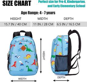 img 1 attached to 🎒 JinBeryl Lightweight Backpack for Toddler Girls