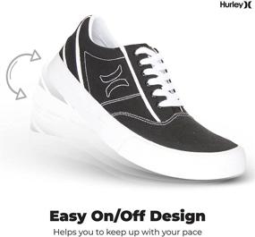 img 1 attached to 👟 Hurley Mens Jasper Skate Black Shoes: Fashionable Sneakers for Men