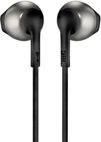 img 2 attached to JBL T205BT Wireless In-Ear Headphones: Silver, Three-Button Remote and Microphone