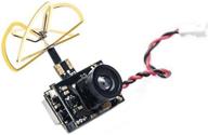 📷 akk micro fpv aio camera with 600tvl, 5.8g 0/25/50/200mw switchable transmitter and clover antenna for fpv rc car, racing drone, quadcopter, micro rc plane, and blade inductrix whoop logo