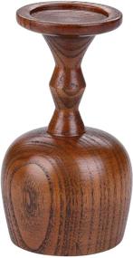 img 1 attached to I-MART Wooden Wine Glass: Exquisite Wine Goblet Cup for a Timeless Touch