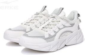 img 3 attached to 👟 ERKE Lightweight Breathable Sneakers for Women's Athletic Shoes