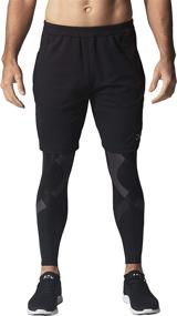 img 1 attached to Enhance Performance with CW-X Men's Stabilyx Joint Support Compression Tights