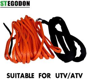 img 1 attached to STEGODON Synthetic 000Lbs Protecting Sleeve