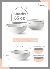 img 3 attached to 🧽 Efficient Vasa Casa Dishwasher Microwave Serving Dish: Easy Maintenance and Versatile Utility