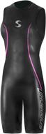 🏊 women's synergy endorphin sleeveless quick john triathlon wetsuit - smoothskin neoprene for ironman, usat approved, and open water swimming logo