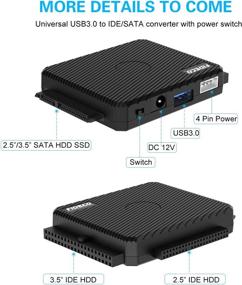 img 3 attached to 📀 FIDECO Converter Adapter for 5.25" DVD-ROM