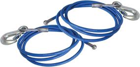 img 1 attached to 🔗 High-Performance Roadmaster 655-76 EZ Hook 76 Inch Safety Cables - 1 Pair