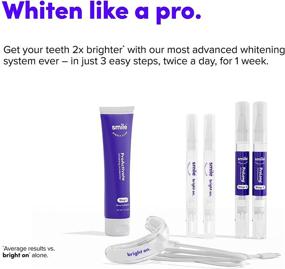 img 3 attached to 😁 Enhanced SmileDirectClub Pro Teeth Whitening Gel System with LED Light - 4 Pack Pens and Whitening Toothpaste - Advanced Professional Strength