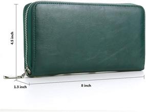 img 2 attached to Womens Handbags and Wallets with Buvelife Credit Leather for Enhanced Storage Capacity