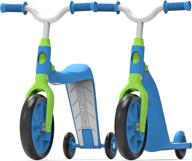 swagtron k6 toddler scooter: convertible 4-in-1 ride-on balance trike & training bike - next-gen mobility for kids logo