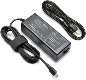 img 4 attached to 💡 High-Quality 45W USB C Adapter Charger for Dell Latitude 13 7370 & HP Chromebook 14-ca061dx