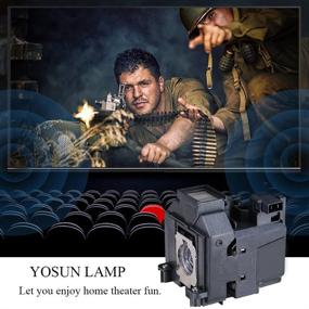 img 2 attached to 📽️ Epson ELPLP69 YOSUN V13H010L69 Projector Lamp Bulb - Replacement for PowerLite Home Cinema 5020UB 5030UB 5025UB 5020UBE 5030UBE 5010E 6030UB 6020UB 6010 4030 - 230W