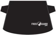 ❄️ frost guard plus winter windshield cover for most cars, trucks, minivans, wagons, and suvs (large size: 61" x 41") – dual power wing panels, wiper blade cover, rigid poles – protects windshield from snow and ice logo