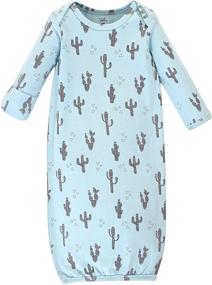 img 3 attached to Premium Organic Cotton Gowns for Unisex Babies by Touched by Nature