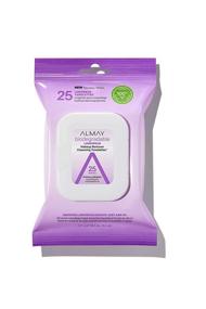 img 4 attached to Almay Biodegradable Makeup Remover Towelettes, Gentle Makeup 🌿 Wipes for Sensitive Skin, Hypoallergenic, Cruelty-Free, Fragrance-Free, 25 Count