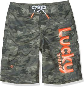 img 2 attached to 🏊 Dive into Style: Boys' Swim Trunks for Splashing Adventures!