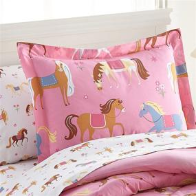 img 1 attached to Wildkin Comforter Pillowcase Embroidered Certified Kids' Home Store