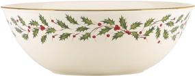 img 4 attached to Большая миска Lenox Holiday цвета слоновой кости