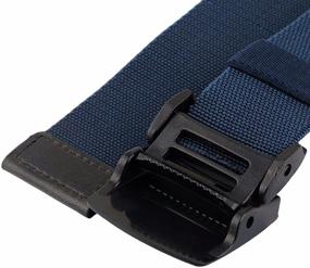 img 2 attached to Elastic Outdoor Military Tactical Men's Accessories: Moonsix Belts