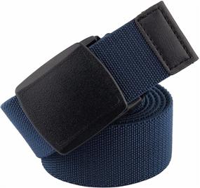 img 1 attached to Elastic Outdoor Military Tactical Men's Accessories: Moonsix Belts