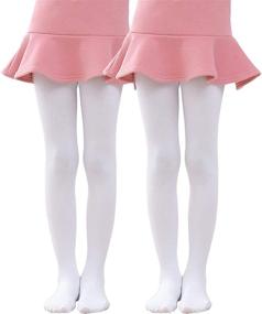 img 4 attached to 🩰 Tulucky Fleece Ballet Leggings for Little Girls' Clothing