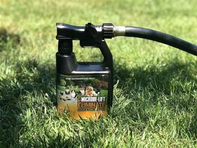 img 1 attached to Powerful Outdoor Pet Odor & Stain Remover Spray - Eradicate Poop and Pee Odors & 🐾 Clean Urine Markings on Artificial Grass, Astroturf, Deck, Lawn, Runs - Natural, Safe Home Solution for Disinfecting