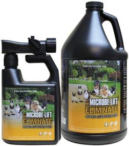 img 3 attached to Powerful Outdoor Pet Odor & Stain Remover Spray - Eradicate Poop and Pee Odors & 🐾 Clean Urine Markings on Artificial Grass, Astroturf, Deck, Lawn, Runs - Natural, Safe Home Solution for Disinfecting
