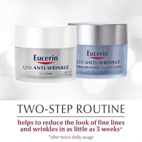 img 3 attached to 💆 Eucerin Q10 Anti Wrinkle Day and Night Face Cream, 1.7 Oz (2 Pack)