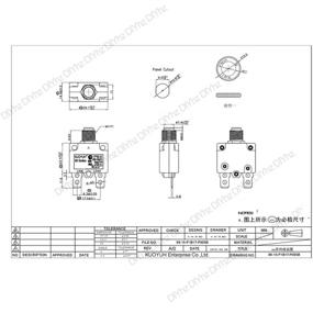 img 1 attached to DIYhz Breakers Protector Terminals Waterproof Industrial Electrical and Circuit Protection Products