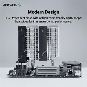 img 1 attached to DeepCool AK620 High Performance Dual Tower Dissipation