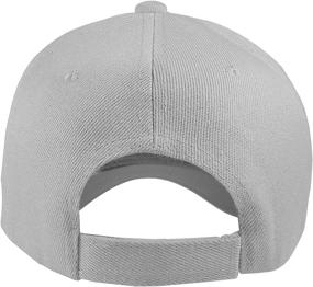 img 1 attached to 🧢 Wholesale 12-Pack TZ Promise Unisex Plain Solid Color Adjustable Baseball Caps Hats