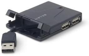 img 1 attached to 🔌 Enhanced Belkin Hi-Speed USB 2.0 Mini-Hub with 4 Ports - F5U215vMOB